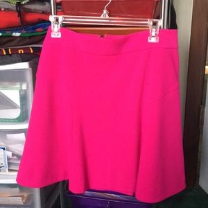 Hot pink mini skirt